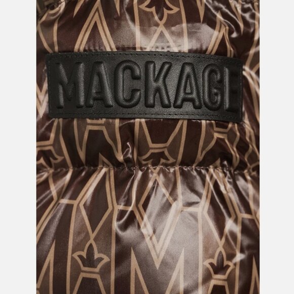 MACKAGE Calina Logo-print Padded Long Down Coat - Picture 6 of 13